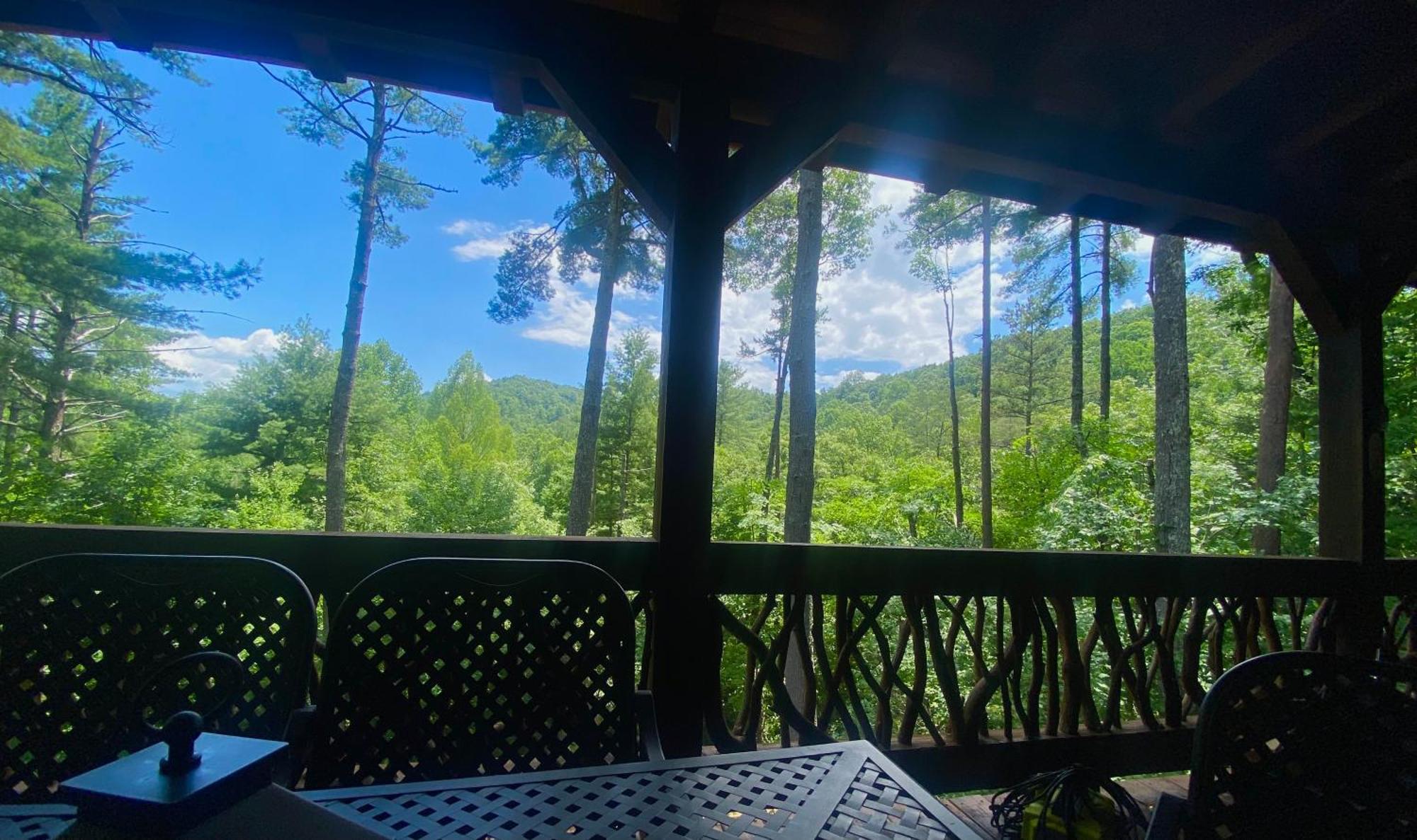 The Cozy Lazy Laurel With Year-Round Mountain Views, Hot Tub, Fire Pit Villa Cherry Log Ngoại thất bức ảnh