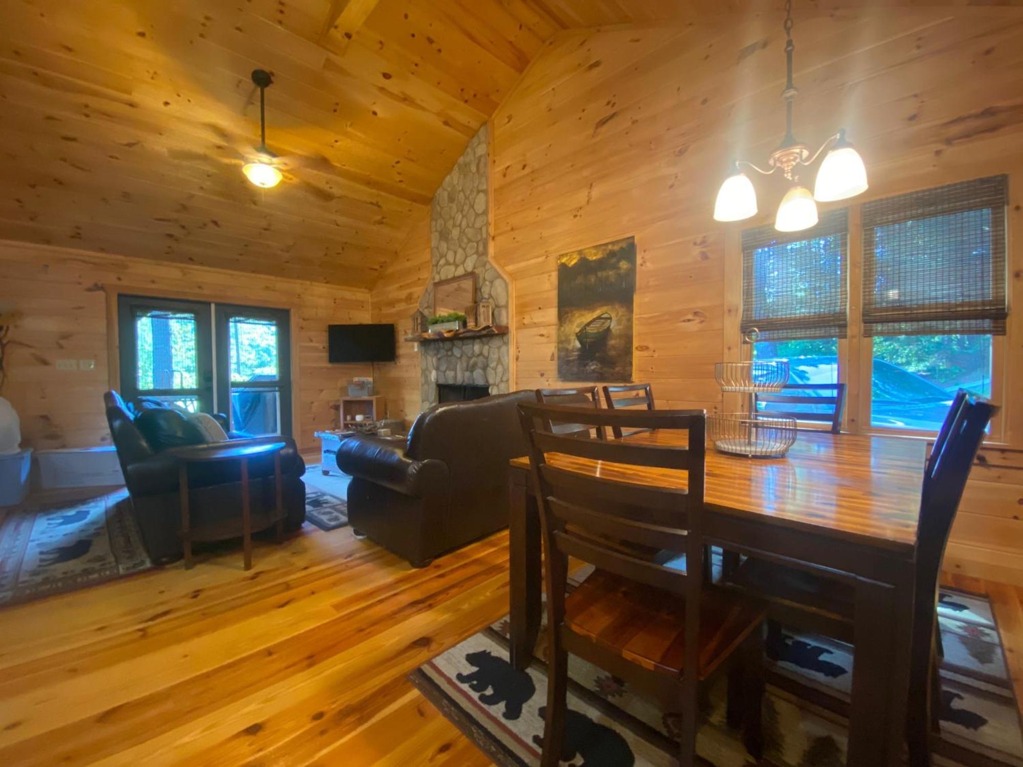 The Cozy Lazy Laurel With Year-Round Mountain Views, Hot Tub, Fire Pit Villa Cherry Log Ngoại thất bức ảnh